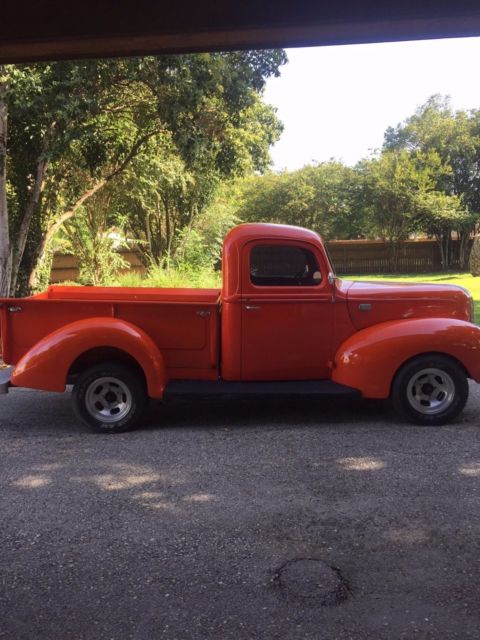 1941 Orange Ford Other Pickups Standard Cab Pickup