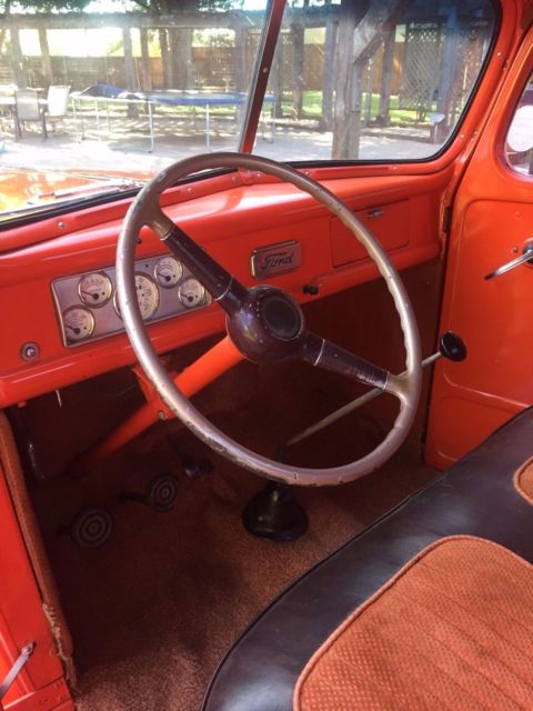 1941 Orange Ford Other Pickups Standard Cab Pickup