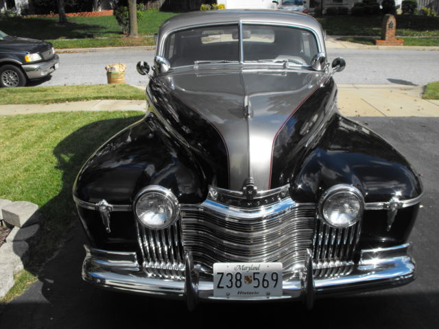 1941 silver, blk cherry, blk Oldsmobile Ninety-Eight Sedan