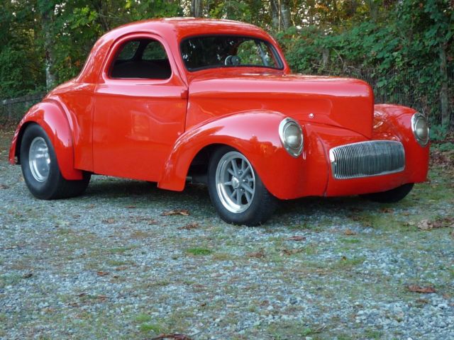 1941 Red Willys WILLYS Coupe
