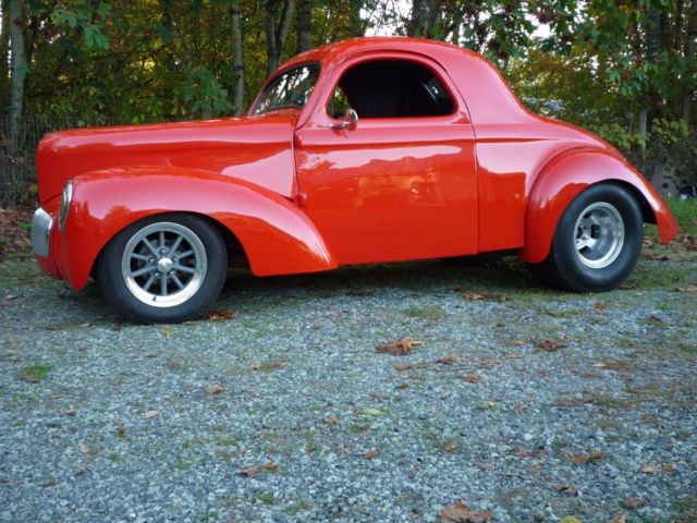 1941 Red Willys WILLYS Coupe
