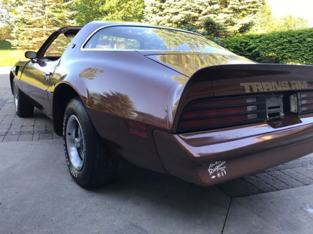 1978 Brown Pontiac Trans Am