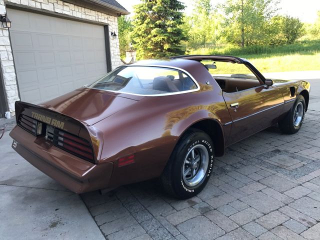 1978 Brown Pontiac Trans Am