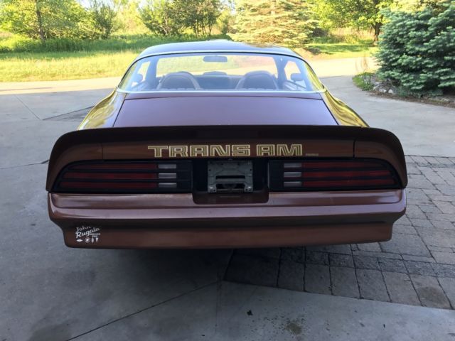 1978 Brown Pontiac Trans Am
