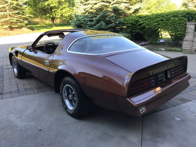 1978 Brown Pontiac Trans Am
