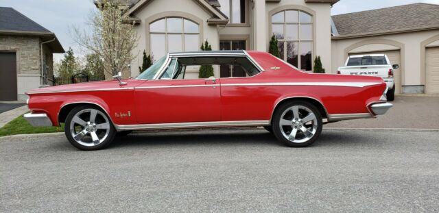 1964 Red Chrysler New Yorker Coupe