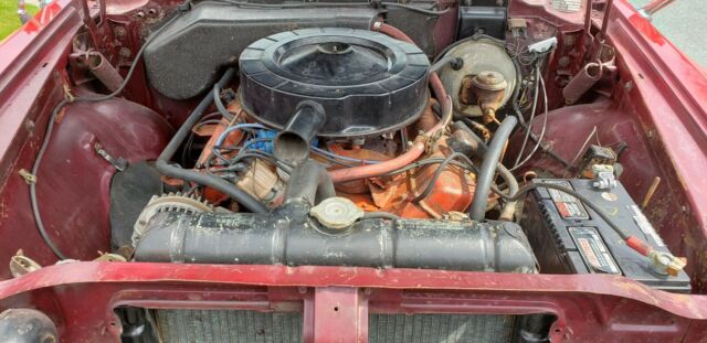 1964 Red Chrysler New Yorker Coupe
