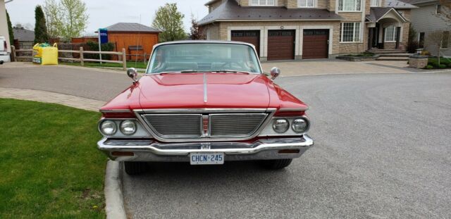 1964 Red Chrysler New Yorker Coupe