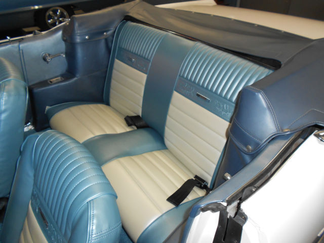 1965 White Ford Mustang Convertible