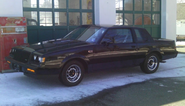 1987 Black Buick Grand National 2 Door