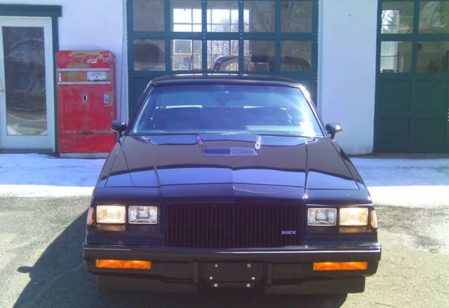 1987 Black Buick Grand National 2 Door