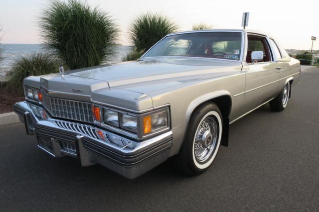 1978 Silver Cadillac DeVille Coupe