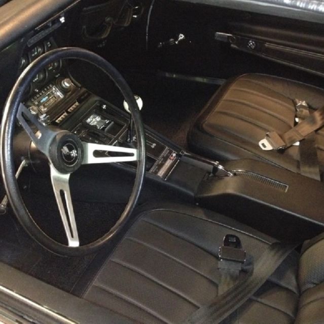 1969 Silver Chevrolet Corvette Convertible