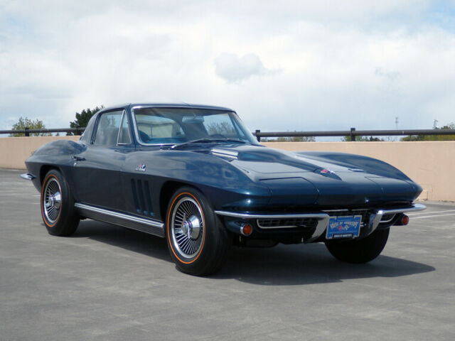 1966 Blue Chevrolet Corvette Coupe