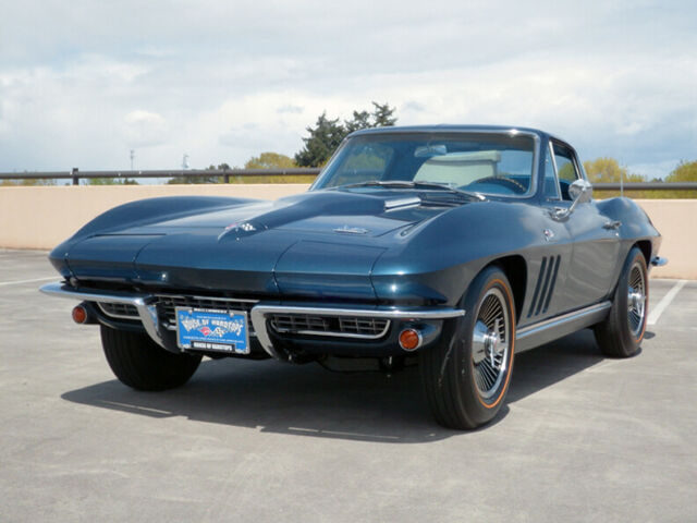 1966 Blue Chevrolet Corvette Coupe
