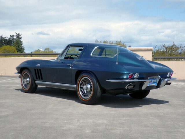 1966 Blue Chevrolet Corvette Coupe