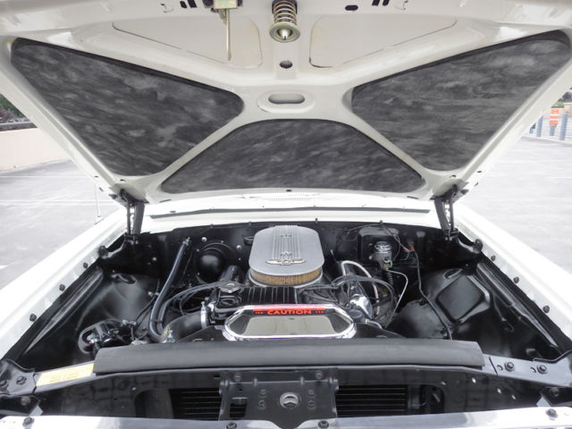 1963 White Ford Galaxie 2 door Hardtop