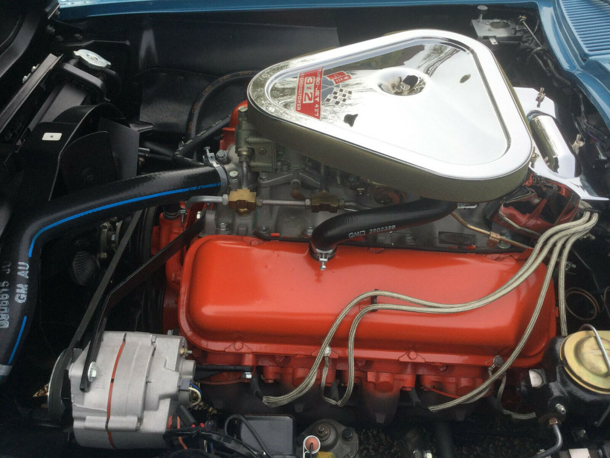 1967 Marina Blue Chevrolet Corvette Convertible