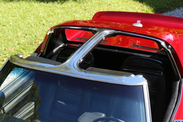 1972 Red Chevrolet Corvette Coupe