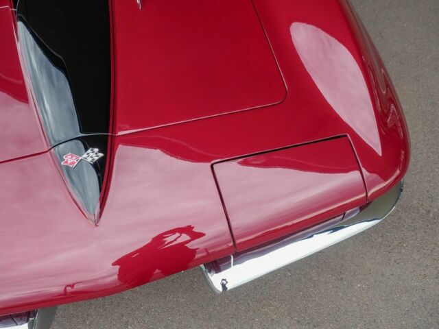 1967 Red Chevrolet Corvette --