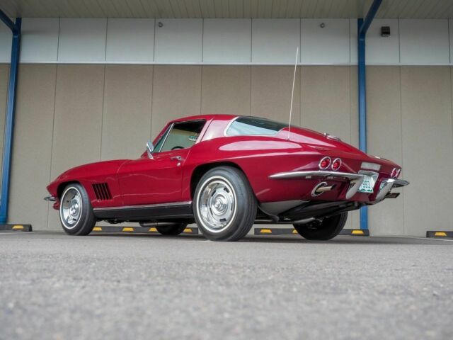 1967 Red Chevrolet Corvette --