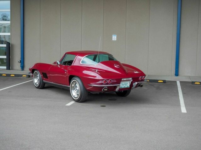 1967 Red Chevrolet Corvette --