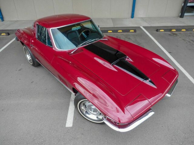1967 Red Chevrolet Corvette --