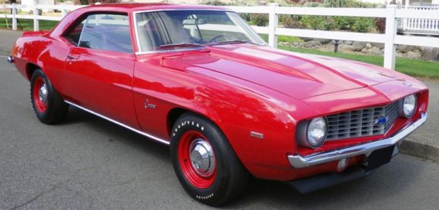 1969 red Chevrolet Camaro