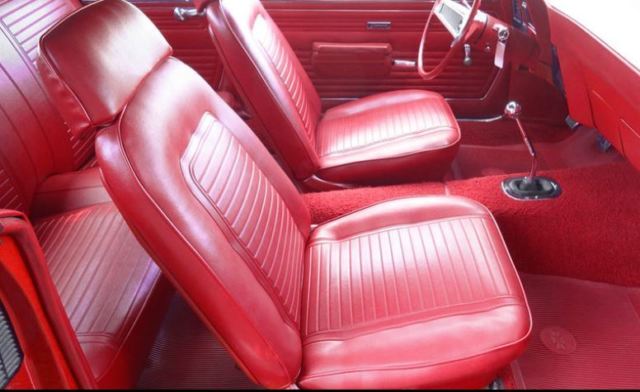 1969 red Chevrolet Camaro