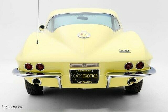 1967 Yellow Chevrolet Corvette Coupe