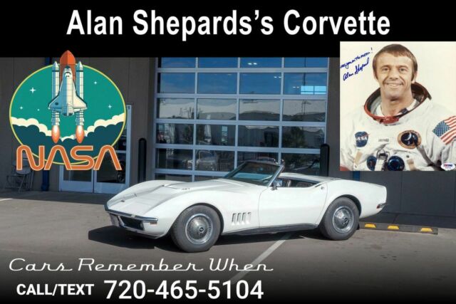1968 White Chevrolet Corvette --
