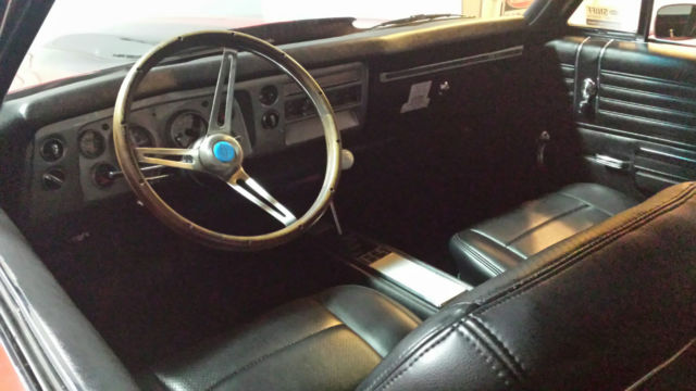 1968 Red with black stripes Chevrolet Chevelle Coupe