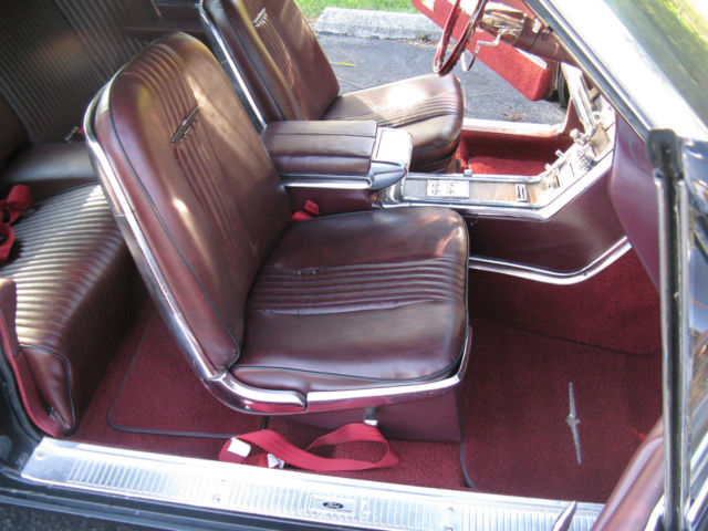 1966 Black Ford Thunderbird Landau