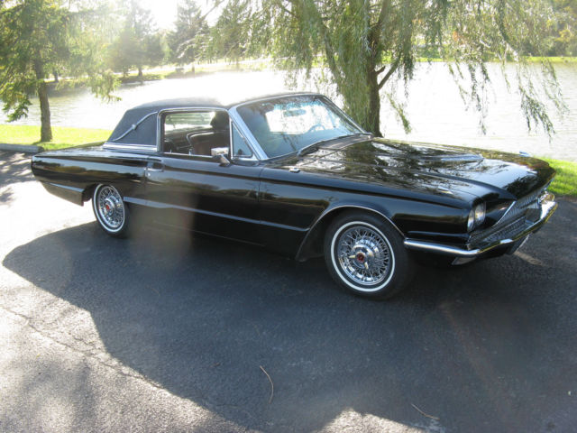 1966 Black Ford Thunderbird Landau