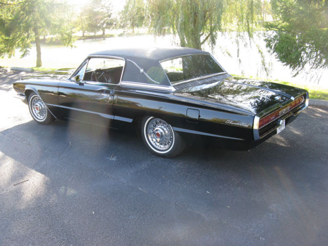 1966 Black Ford Thunderbird Landau