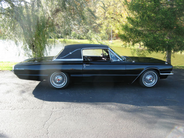 1966 Black Ford Thunderbird Landau