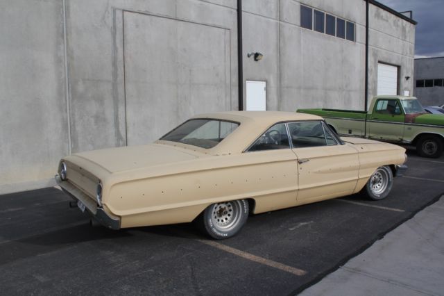 1964 Yellow Primer Ford Galaxie Coupe