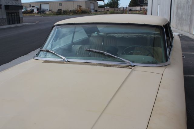 1964 Yellow Primer Ford Galaxie Coupe