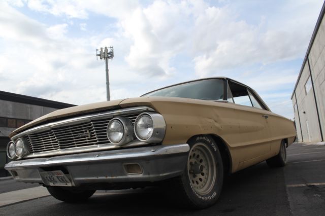 1964 Yellow Primer Ford Galaxie Coupe