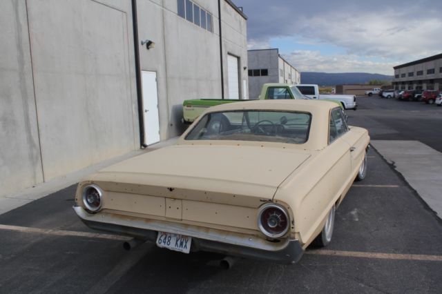 1964 Yellow Primer Ford Galaxie Coupe