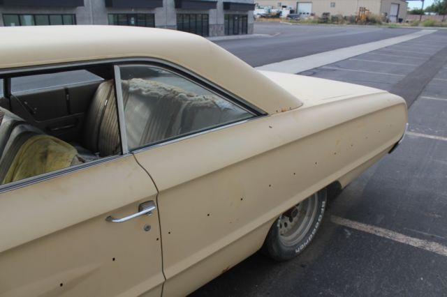 1964 Yellow Primer Ford Galaxie Coupe
