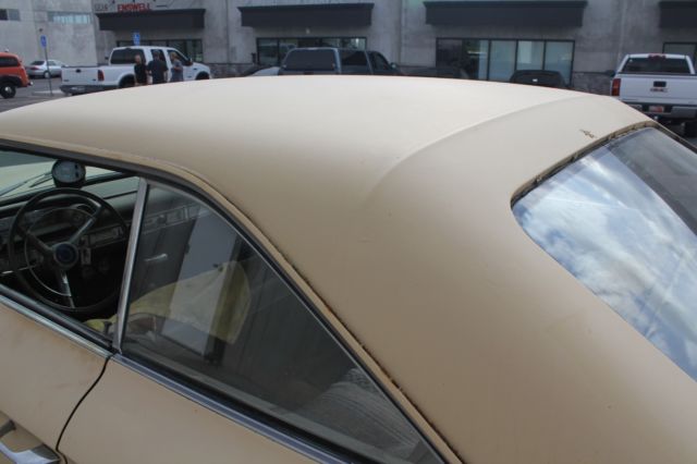 1964 Yellow Primer Ford Galaxie Coupe