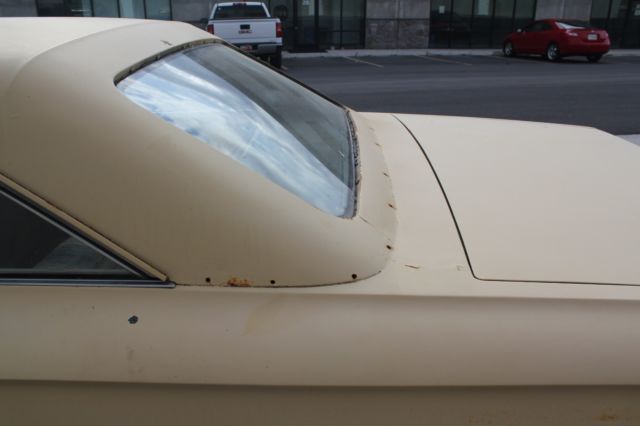 1964 Yellow Primer Ford Galaxie Coupe