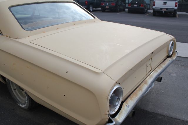 1964 Yellow Primer Ford Galaxie Coupe