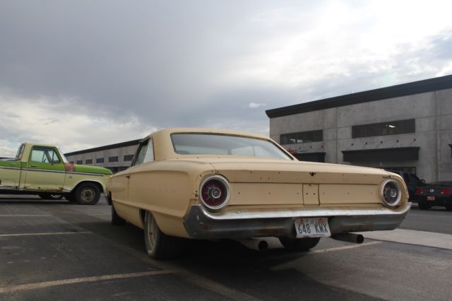 1964 Yellow Primer Ford Galaxie Coupe