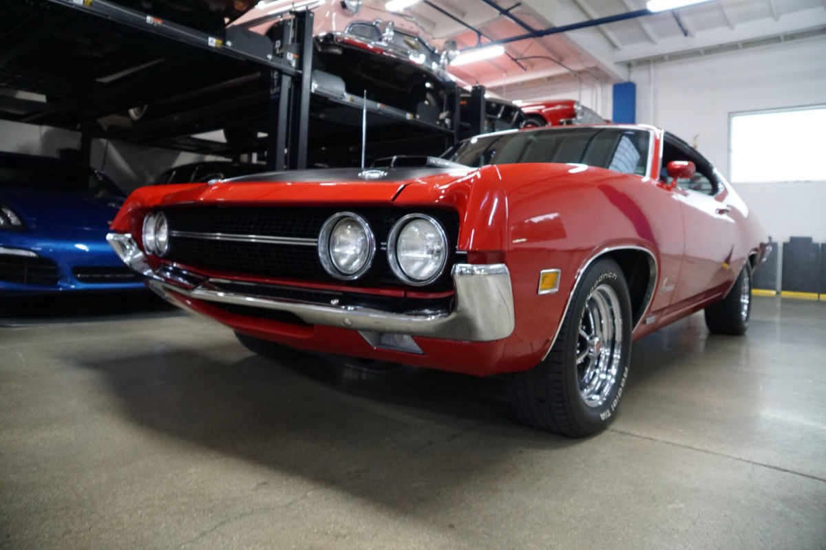 1970 Red Ford Torino Cobra 2 Dr Fastback 429/370HP CJ V8 4 spd --