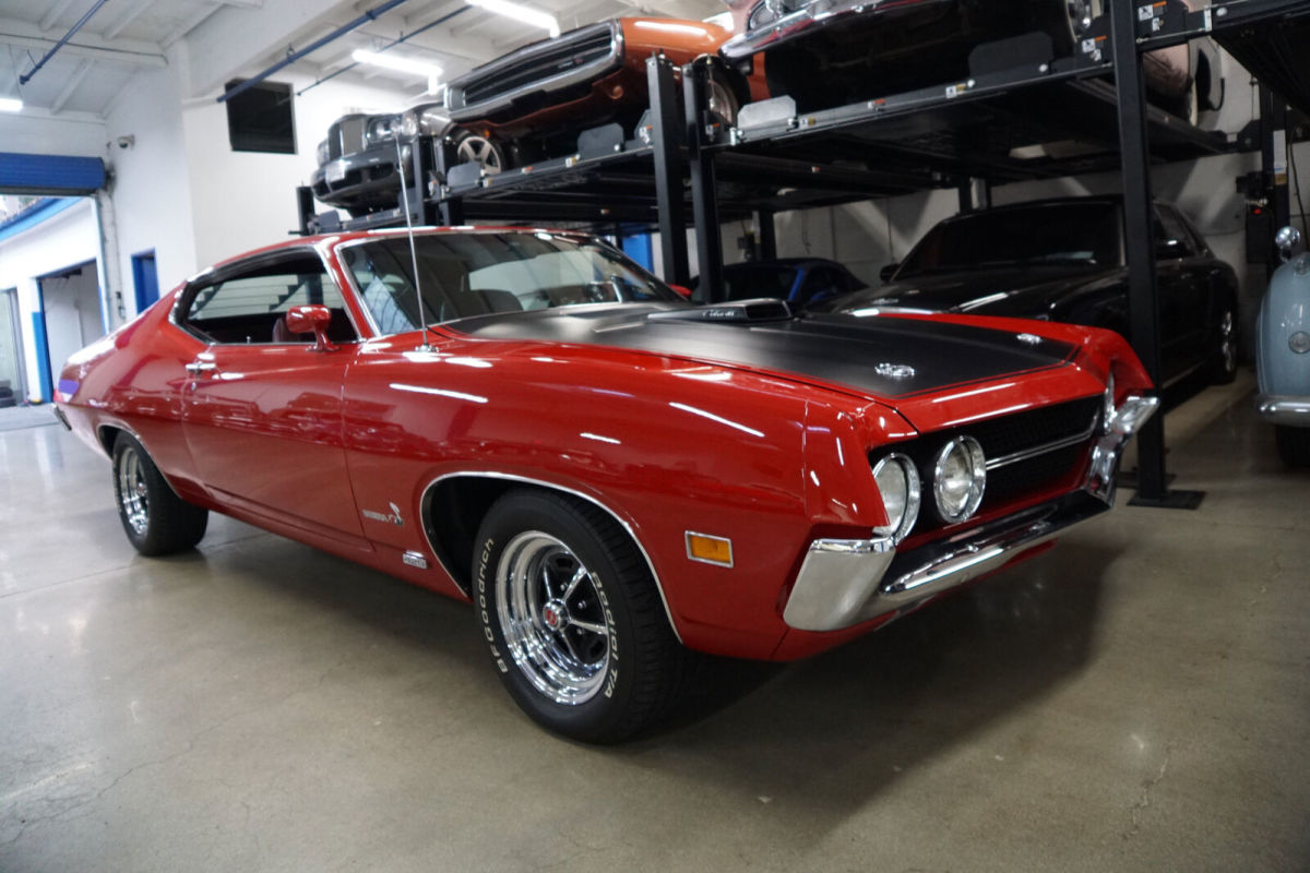 1970 Red Ford Torino Cobra 2 Dr Fastback 429/370HP CJ V8 4 spd --