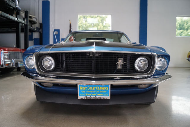 1969 Blue Ford Mustang Coupe