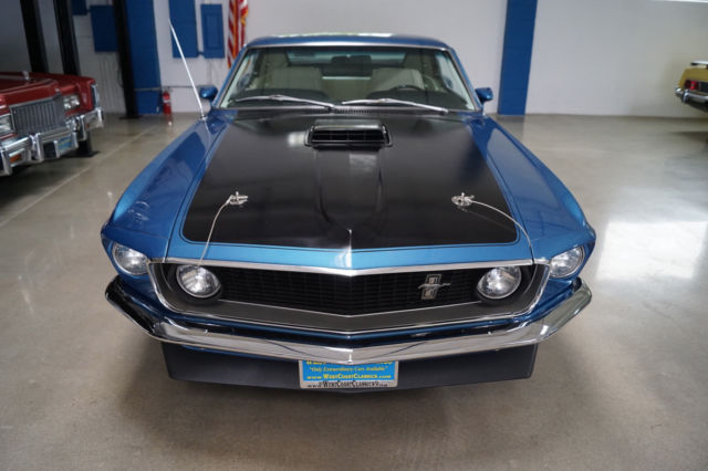 1969 Blue Ford Mustang Coupe