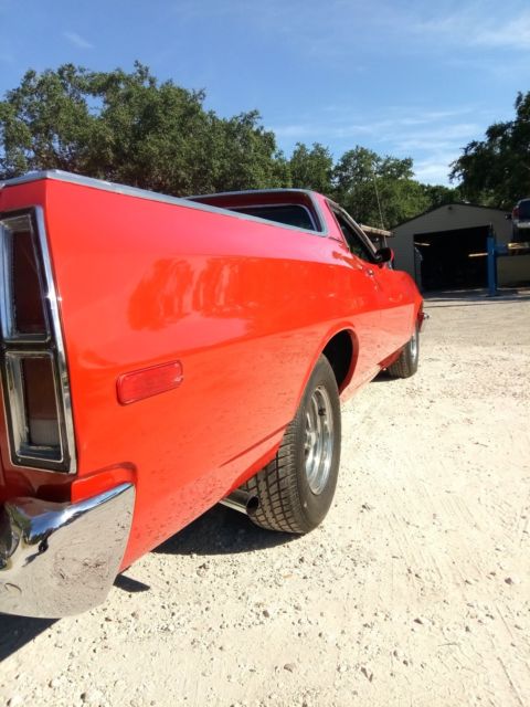 1973 Red Ford Ranchero